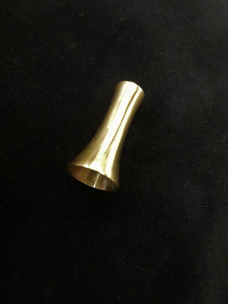 Trumpet light or Roman blind cord pull metal weight part 